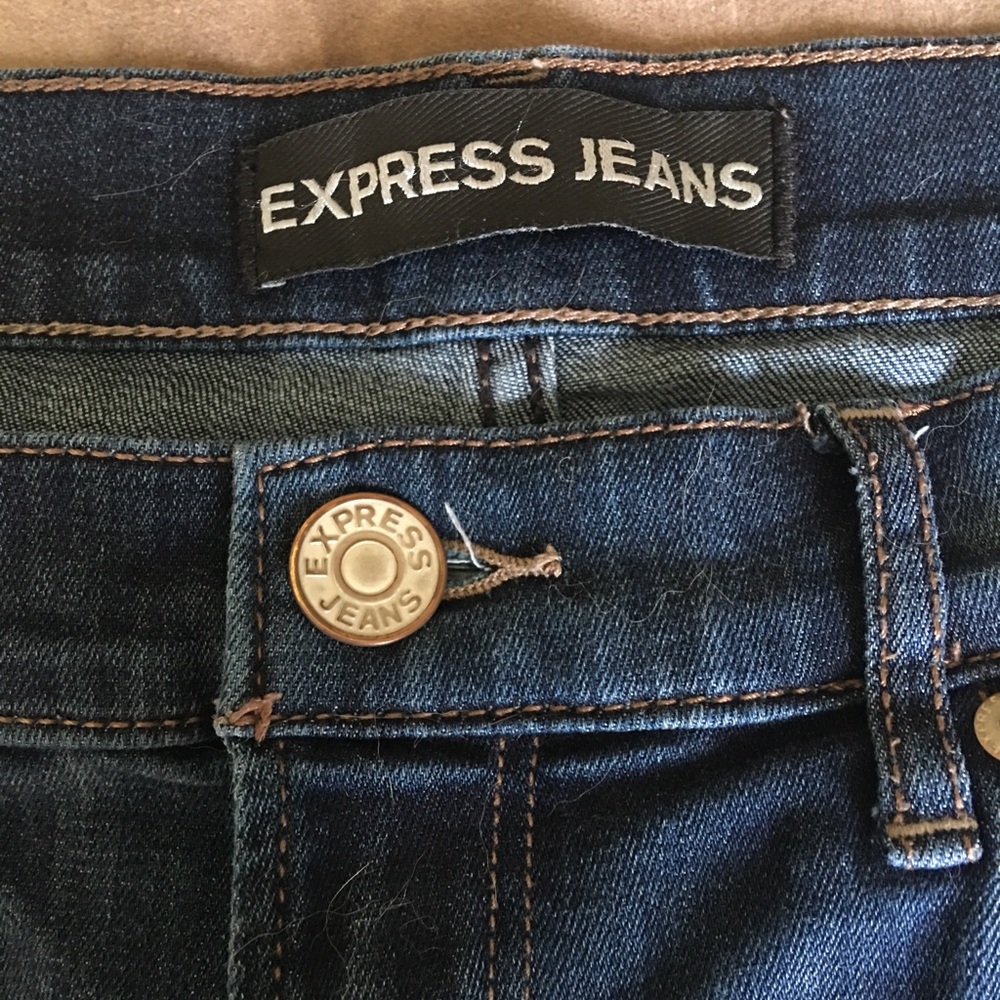 High rise express jeans